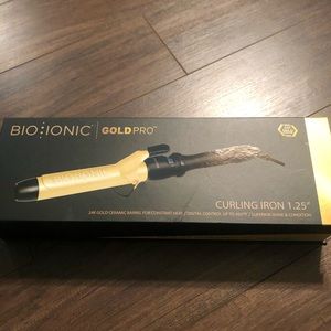 Bio Ionic gold pro 1.25 in curling iron